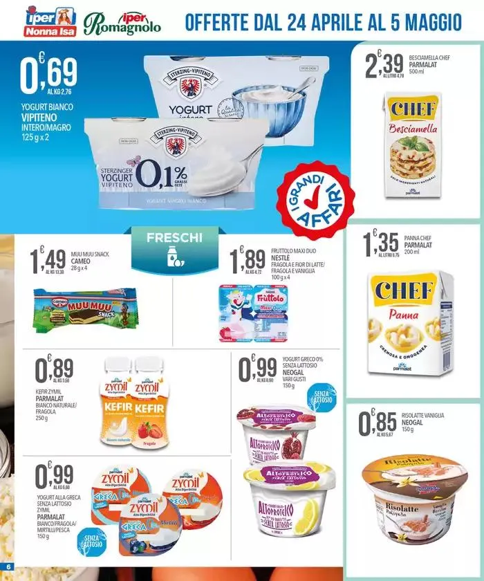 Al costo da 24 aprile a 5 maggio di 2025 - Pagina del volantino 6