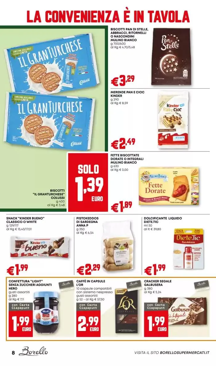 Convenienza di fine mese da 22 aprile a 29 aprile di 2025 - Pagina del volantino 8