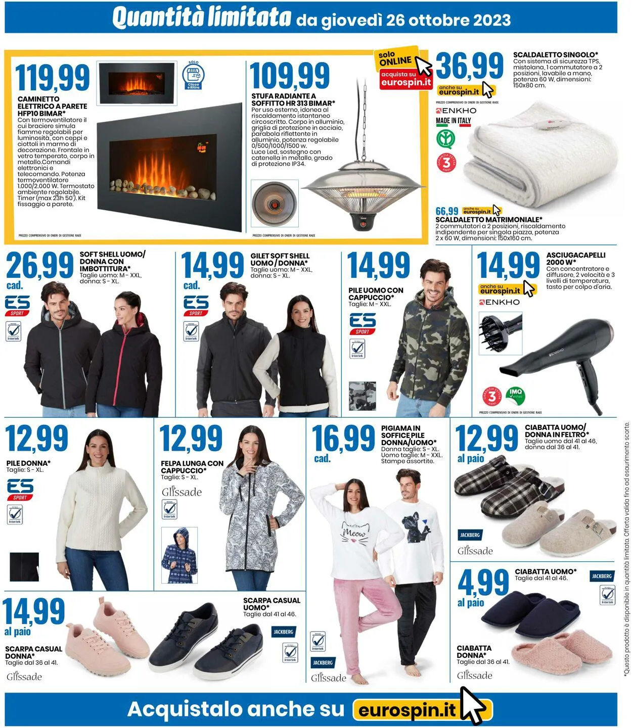 EURO Spin Volantino attuale da 2 novembre a 12 novembre di 2023 - Pagina del volantino 16