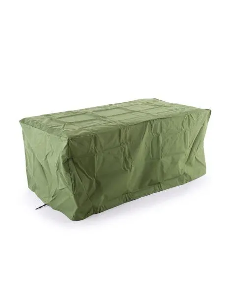 Copertura verde per tavolo rettangolare 140 x 80
