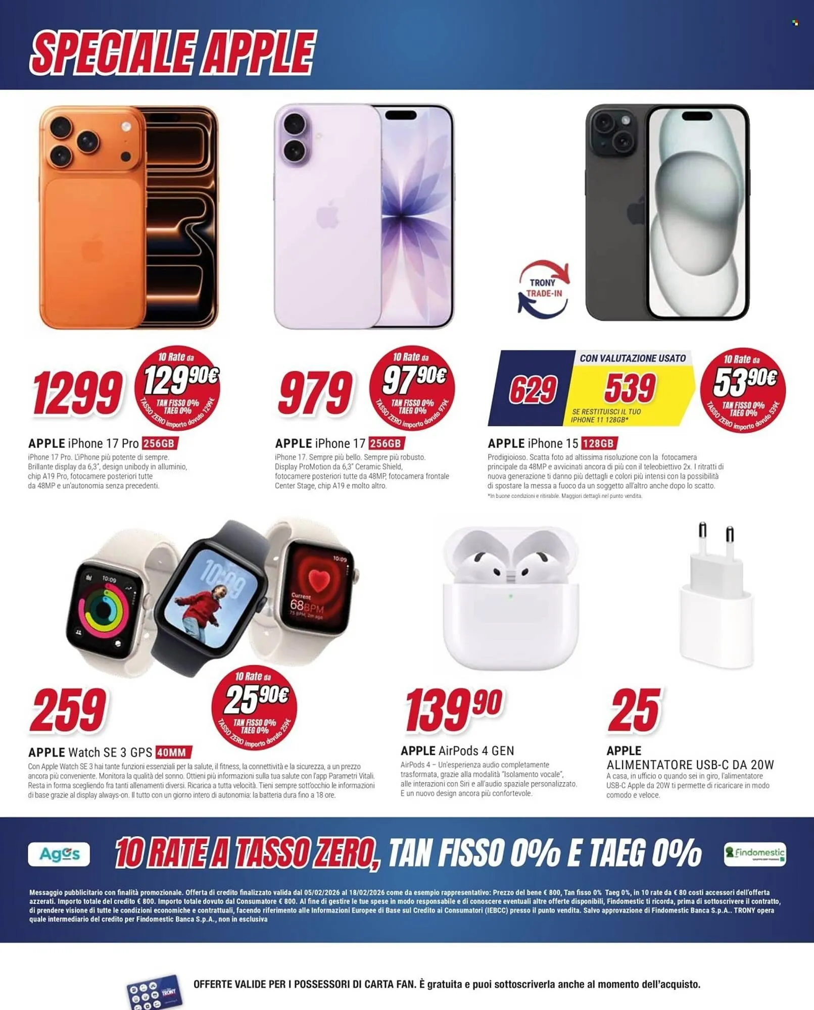 Volantino Trony da 5 febbraio a 18 febbraio di 2026 - Pagina del volantino 29
