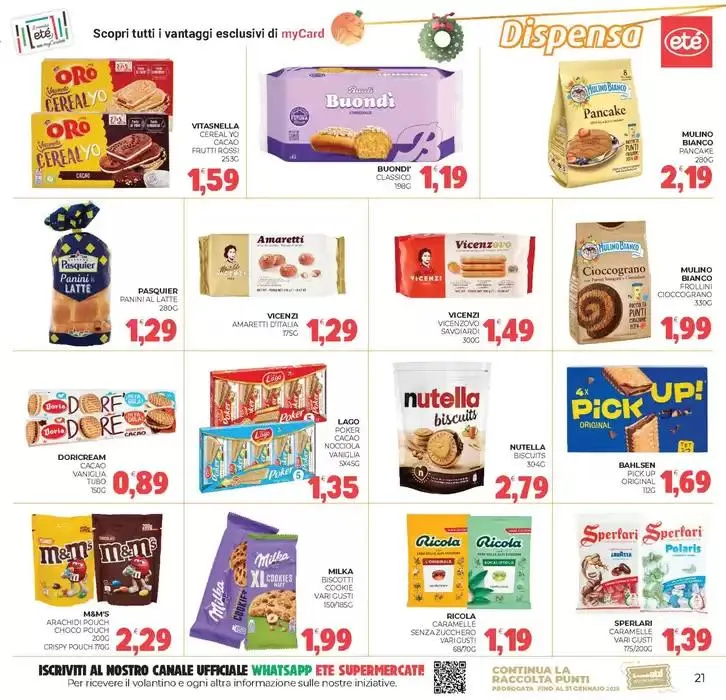 Qualita a prezzo bloccato da 10 dicembre a 26 dicembre di 2024 - Pagina del volantino 21