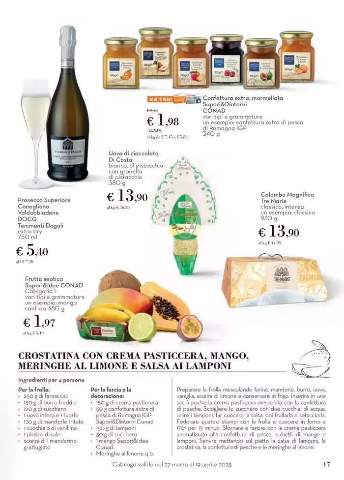 Pasqua dal Gusto Sorprendente da 27 marzo a 19 aprile di 2025 - Pagina del volantino 17