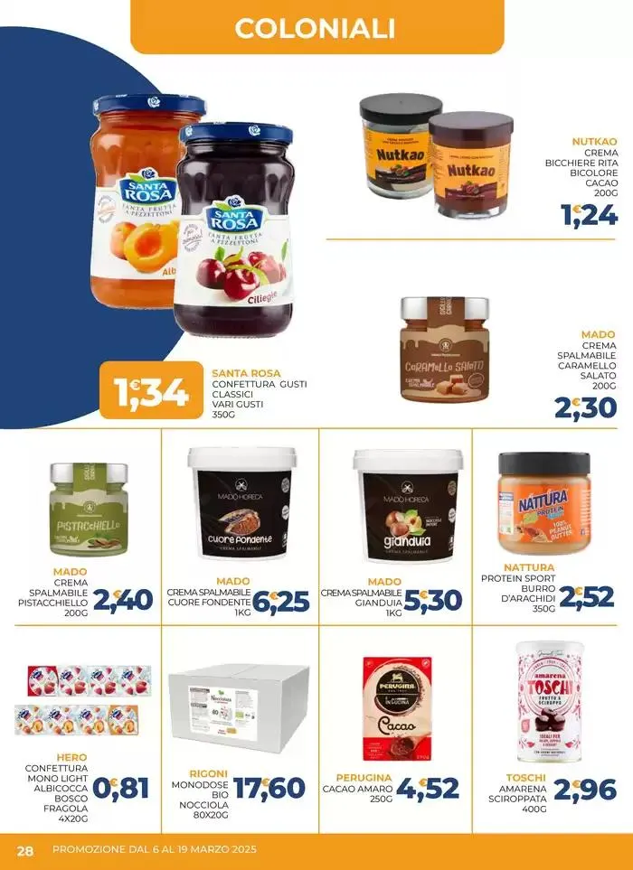 Promozione dal 6 al 19 marzo da 6 marzo a 19 marzo di 2025 - Pagina del volantino 28