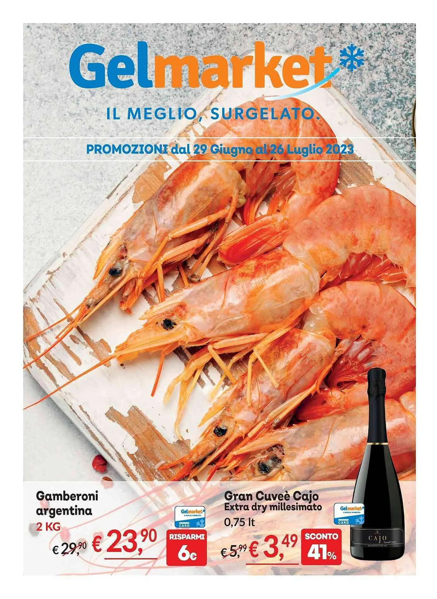 Volantino Gelmarket - 1