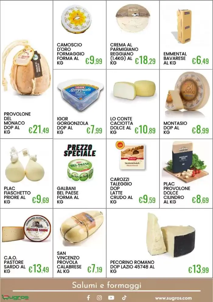 I sapori d'Italia oltre i confini da 9 marzo a 29 marzo di 2025 - Pagina del volantino 11