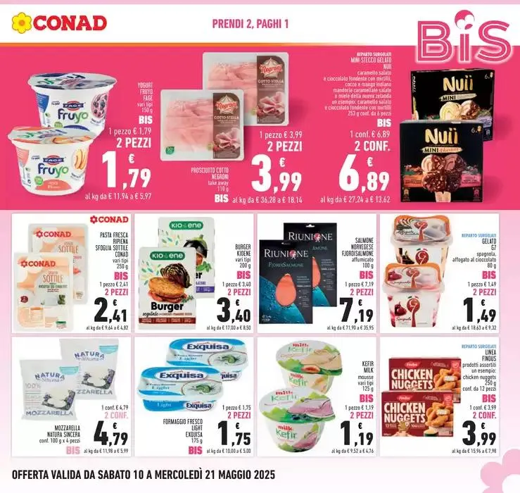 RIAPERTURA CONAD OLBIA da 10 maggio a 21 maggio di 2025 - Pagina del volantino 3