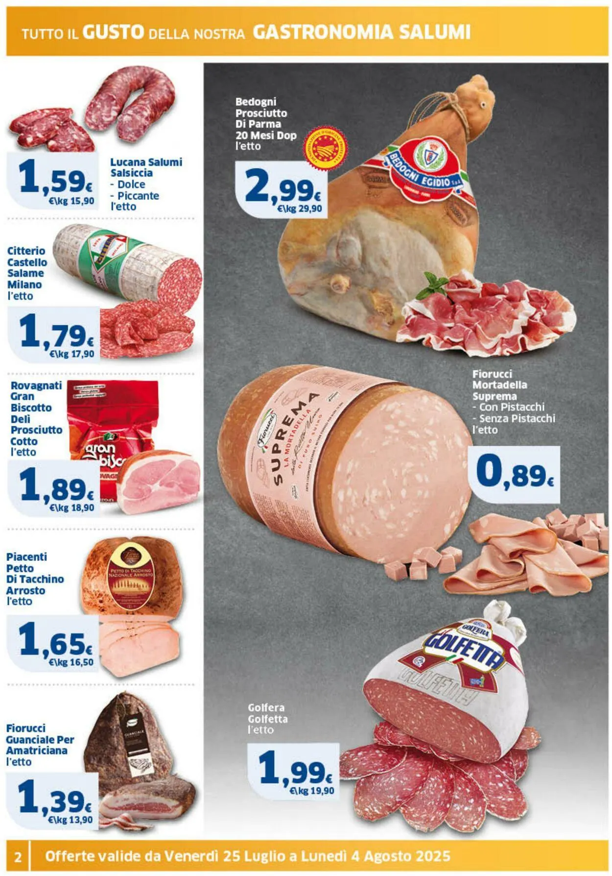 Sigma - Napoli Volantino attuale da 25 luglio a 4 agosto di 2025 - Pagina del volantino 2