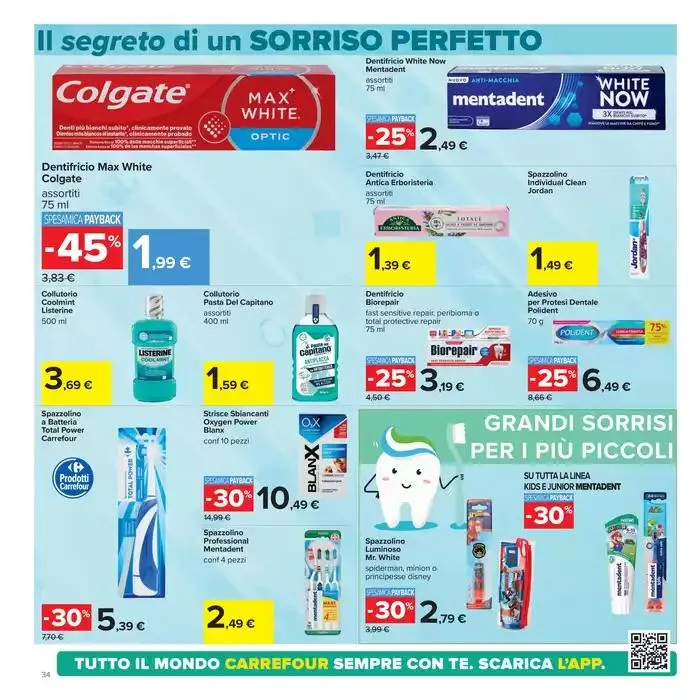 Sconti di pasqua da 8 aprile a 21 aprile di 2025 - Pagina del volantino 34