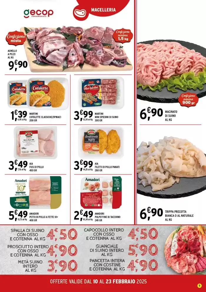 Sconti fino al 50% da 10 febbraio a 23 febbraio di 2025 - Pagina del volantino 9