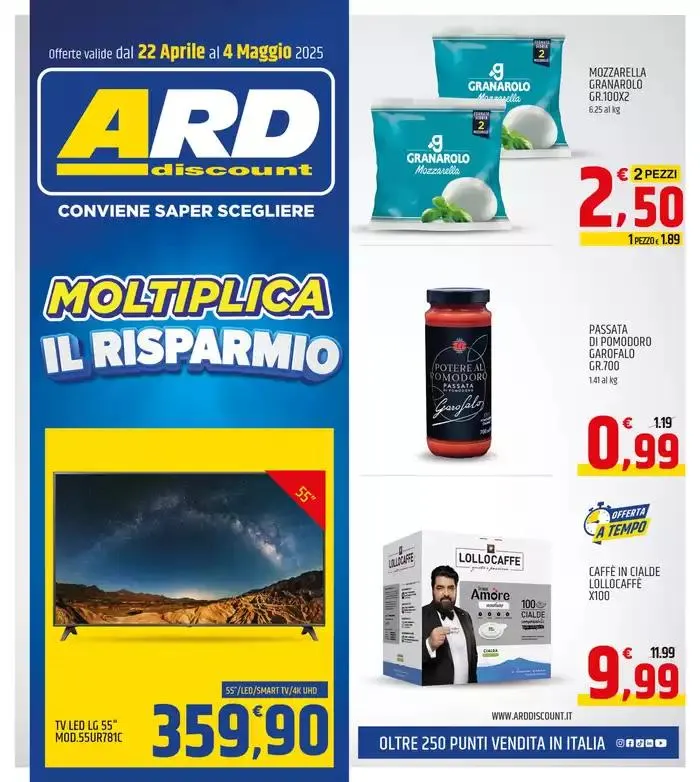 Moltiplica il risparmio da 22 aprile a 5 maggio di 2025 - Pagina del volantino 1