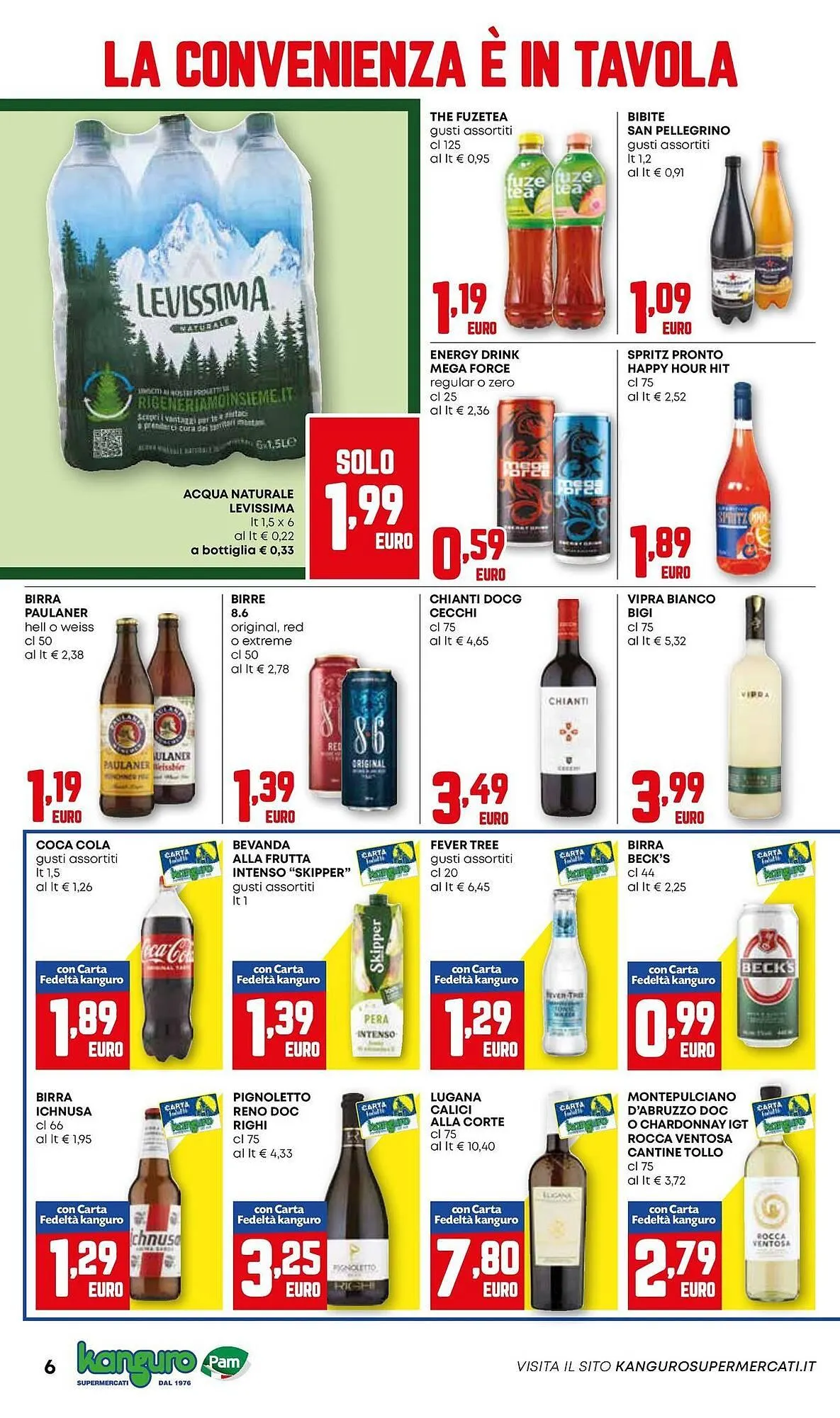 Volantino Kanguro da 6 novembre a 3 dicembre di 2025 - Pagina del volantino 6