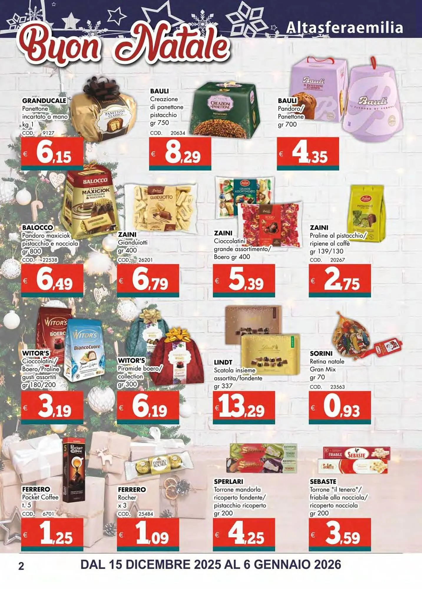 Volantino Altasfera da 15 dicembre a 6 gennaio di 2026 - Pagina del volantino 2