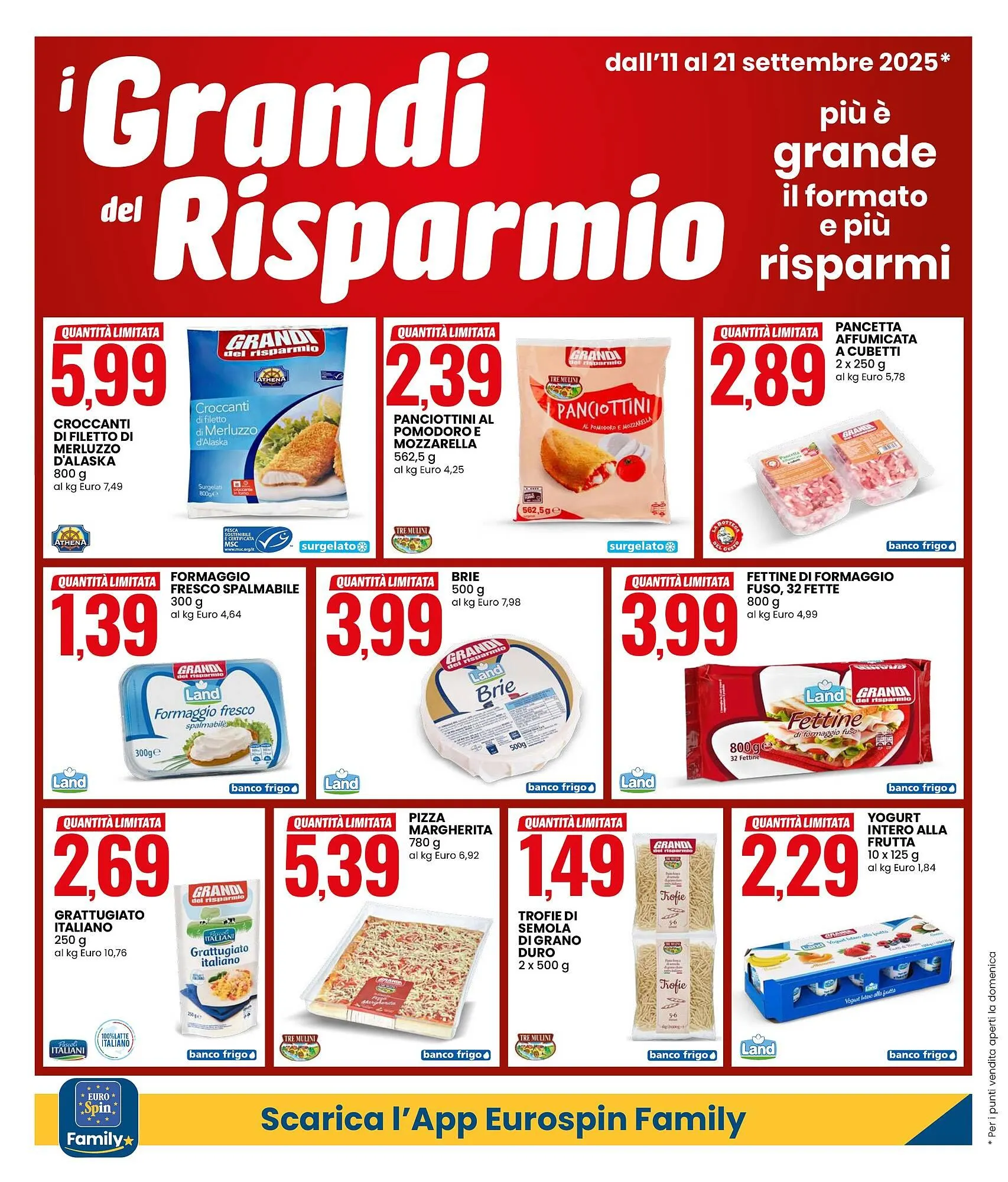 Volantino Eurospin da 11 settembre a 21 settembre di 2025 - Pagina del volantino 2