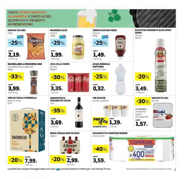 Una Grigliata tra amici da 22 aprile a 7 maggio di 2025 - Pagina del volantino 5