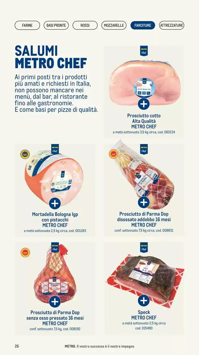 Catalogo Pizza And Gourmet 2025 da 9 maggio a 8 maggio di 2026 - Pagina del volantino 26
