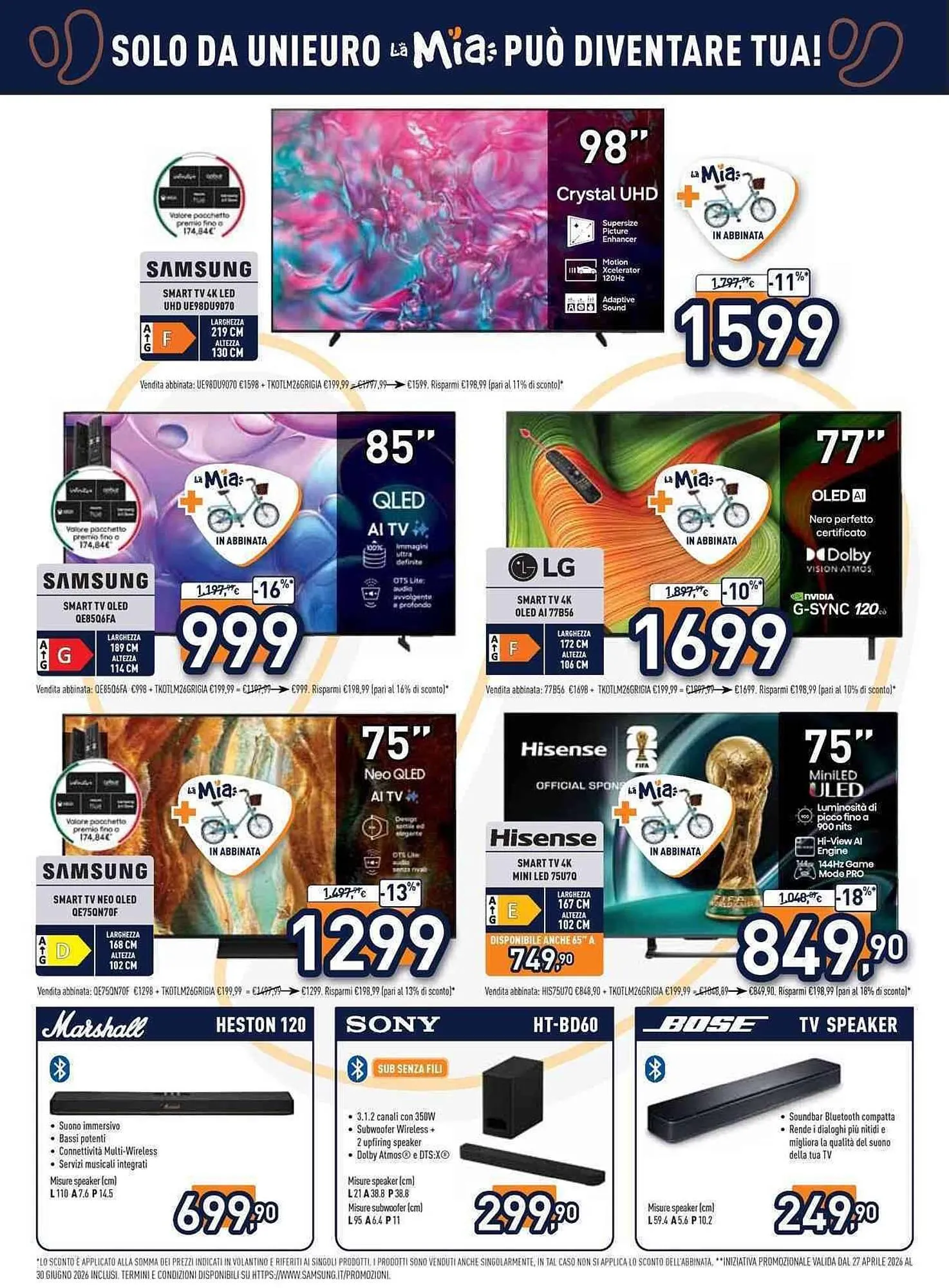 Volantino Unieuro da 29 maggio a 10 giugno di 2026 - Pagina del volantino 2