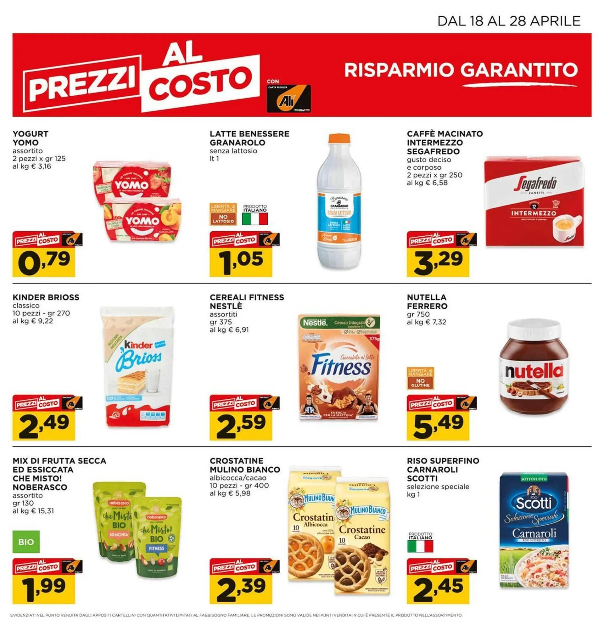 Volantino Alì Supermercati da 18 aprile a 28 aprile di 2024 - Pagina del volantino 3