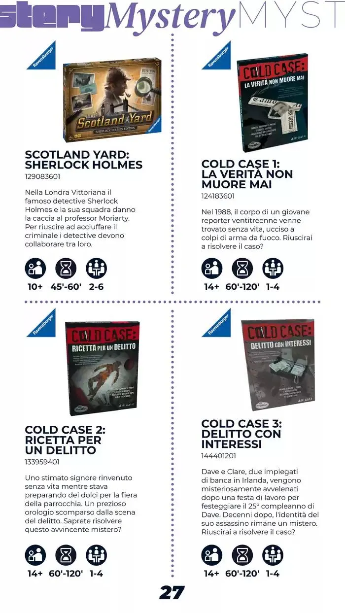 Catalogo Giochi di Società da 1 marzo a 15 marzo di 2025 - Pagina del volantino 27