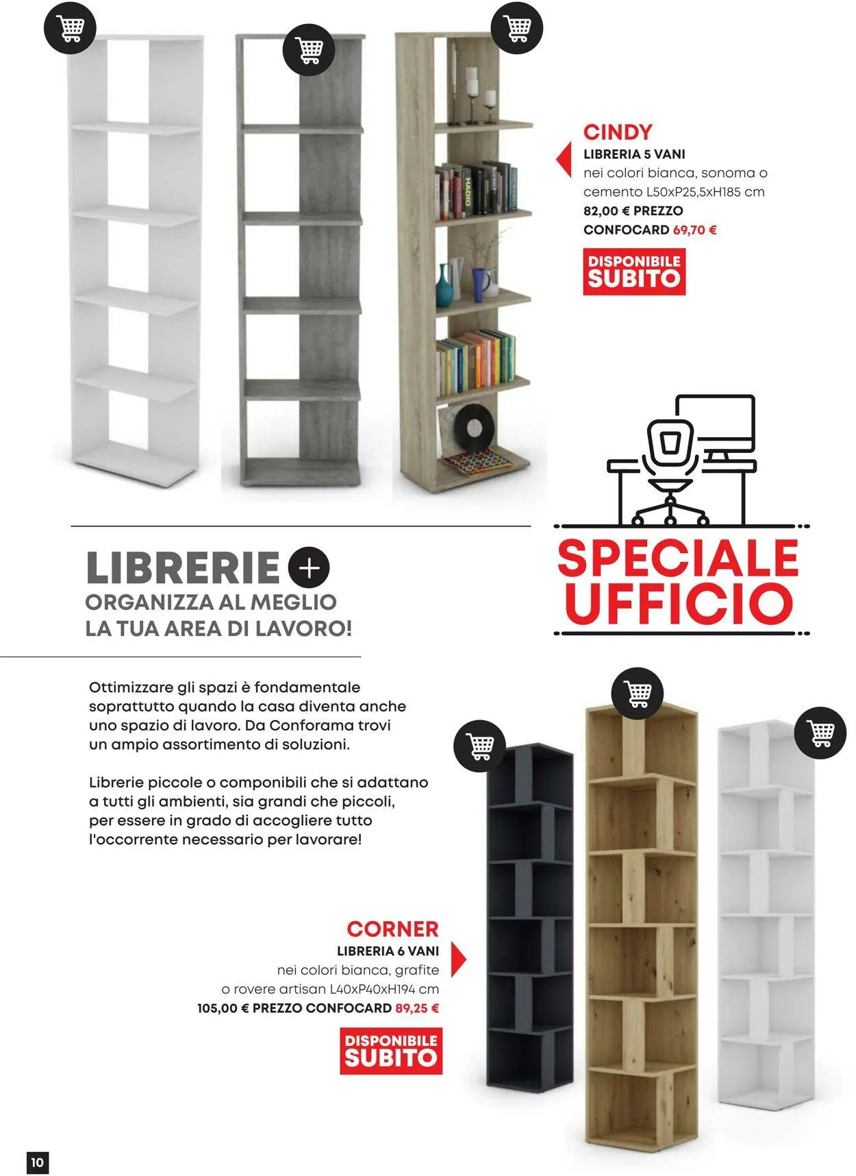 Conforama Volantino attuale da 29 luglio a 12 agosto di 2025 - Pagina del volantino 10