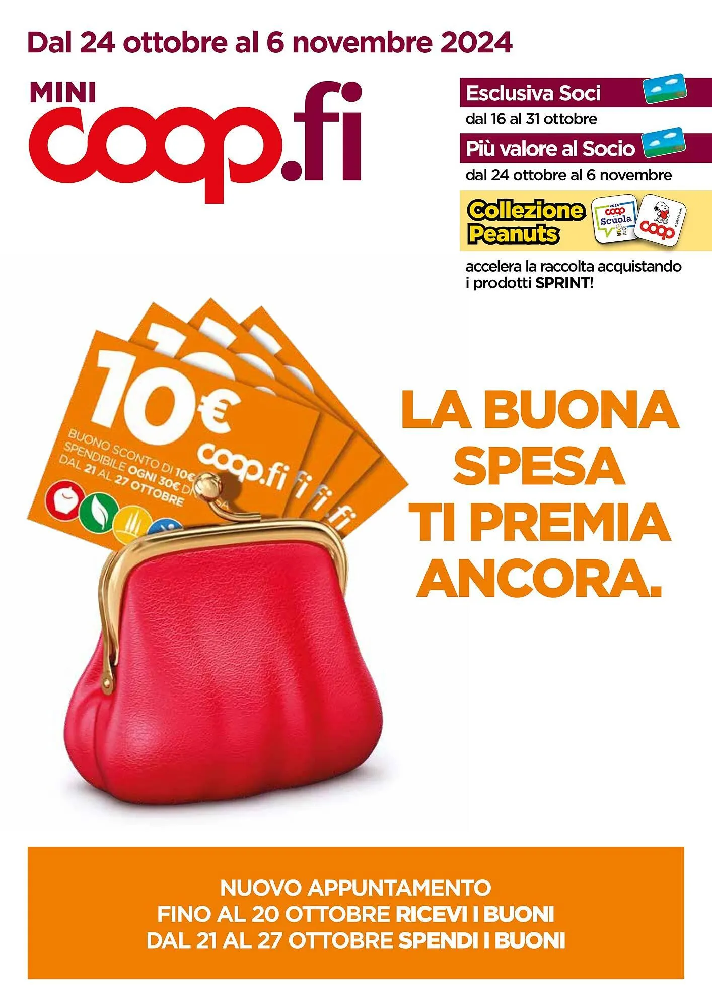 Volantino Unicoop da 24 ottobre a 6 novembre di 2024 - Pagina del volantino 1
