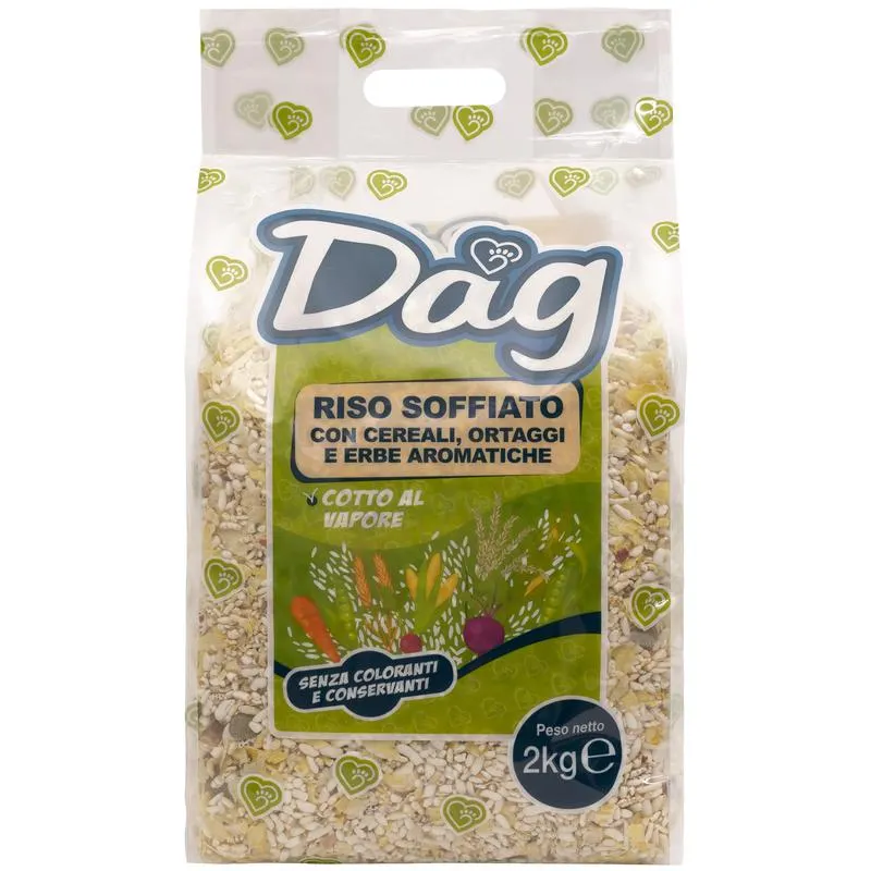 Dag Riso soffiato con cereali, ortaggi e erbe aromatiche 2 kg