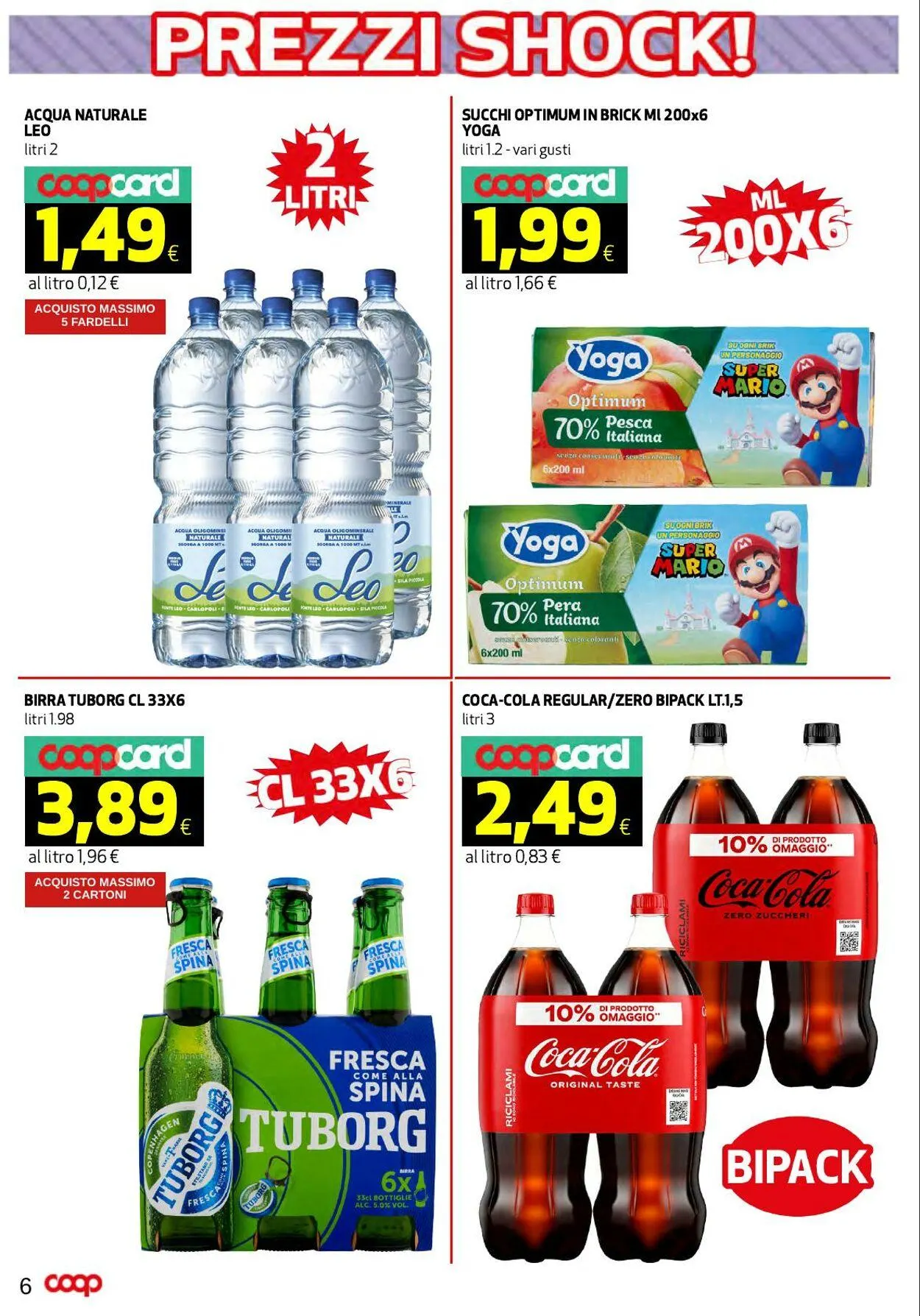 Coop Volantino attuale da 23 giugno a 2 luglio di 2025 - Pagina del volantino 6