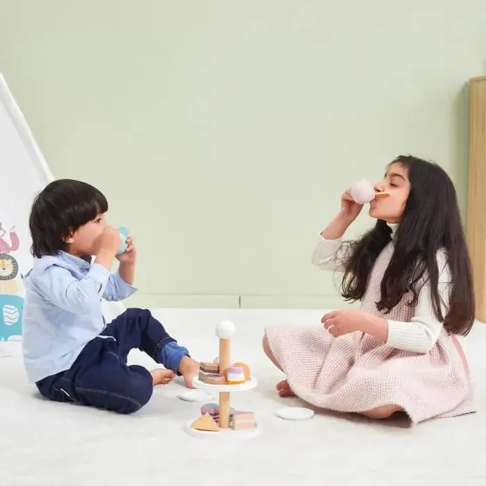 Alzatina con pasticcini