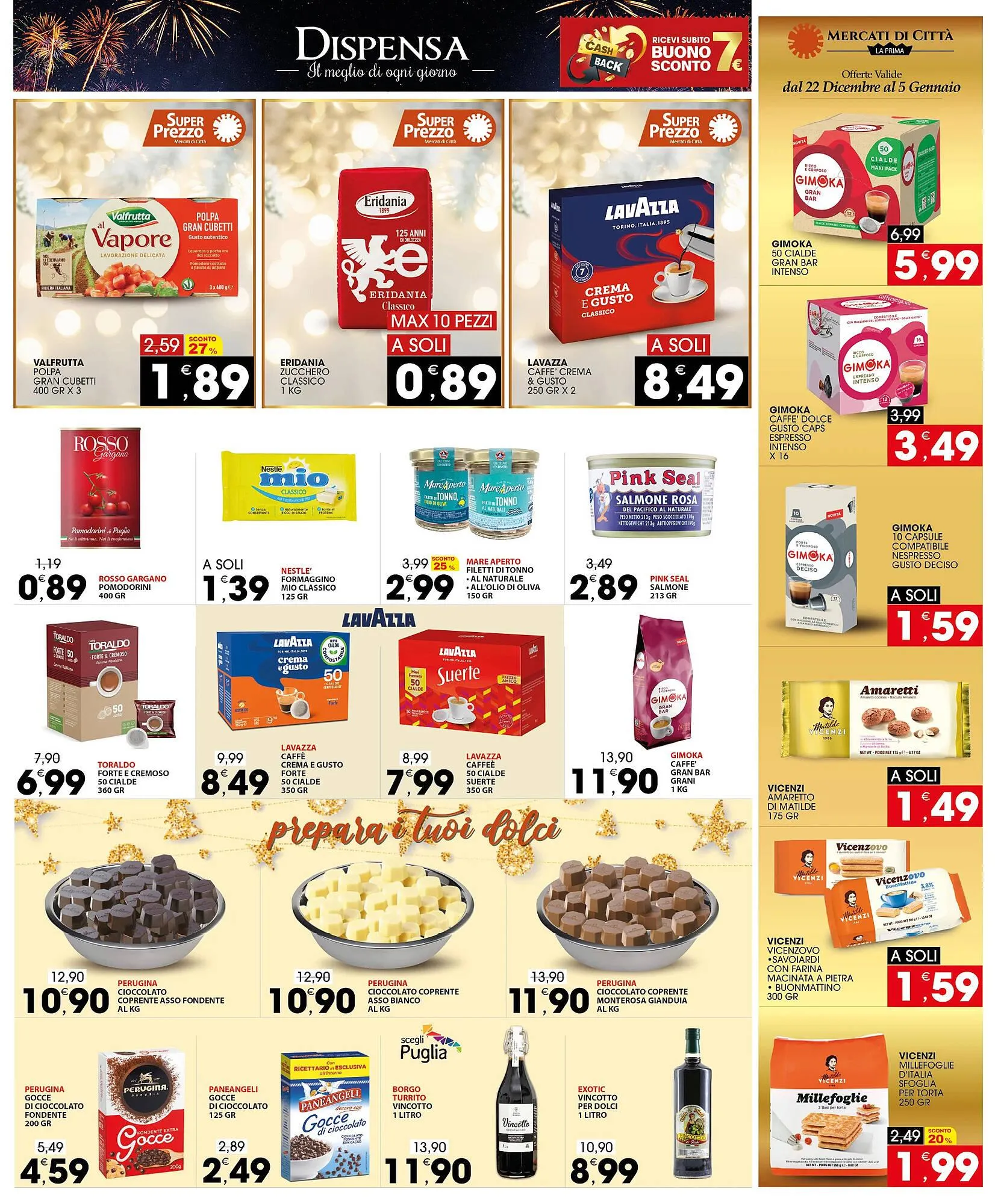 Volantino Mercati di Città La Prima da 22 dicembre a 5 gennaio di 2026 - Pagina del volantino 17
