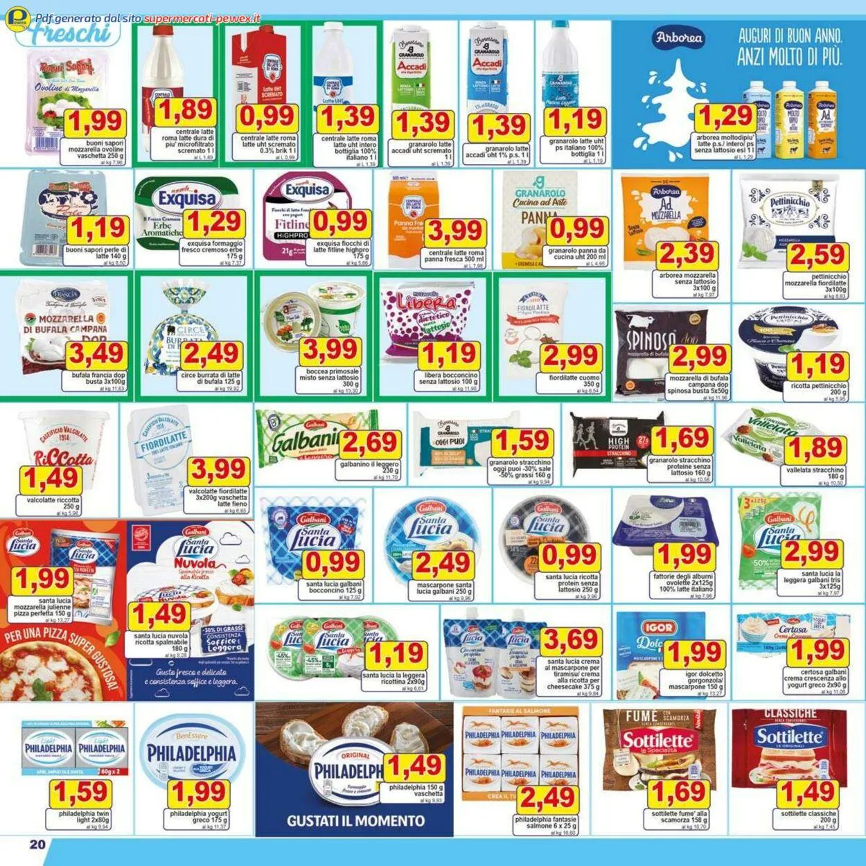 Pewex Volantino attuale da 4 febbraio a 18 febbraio di 2025 - Pagina del volantino 20