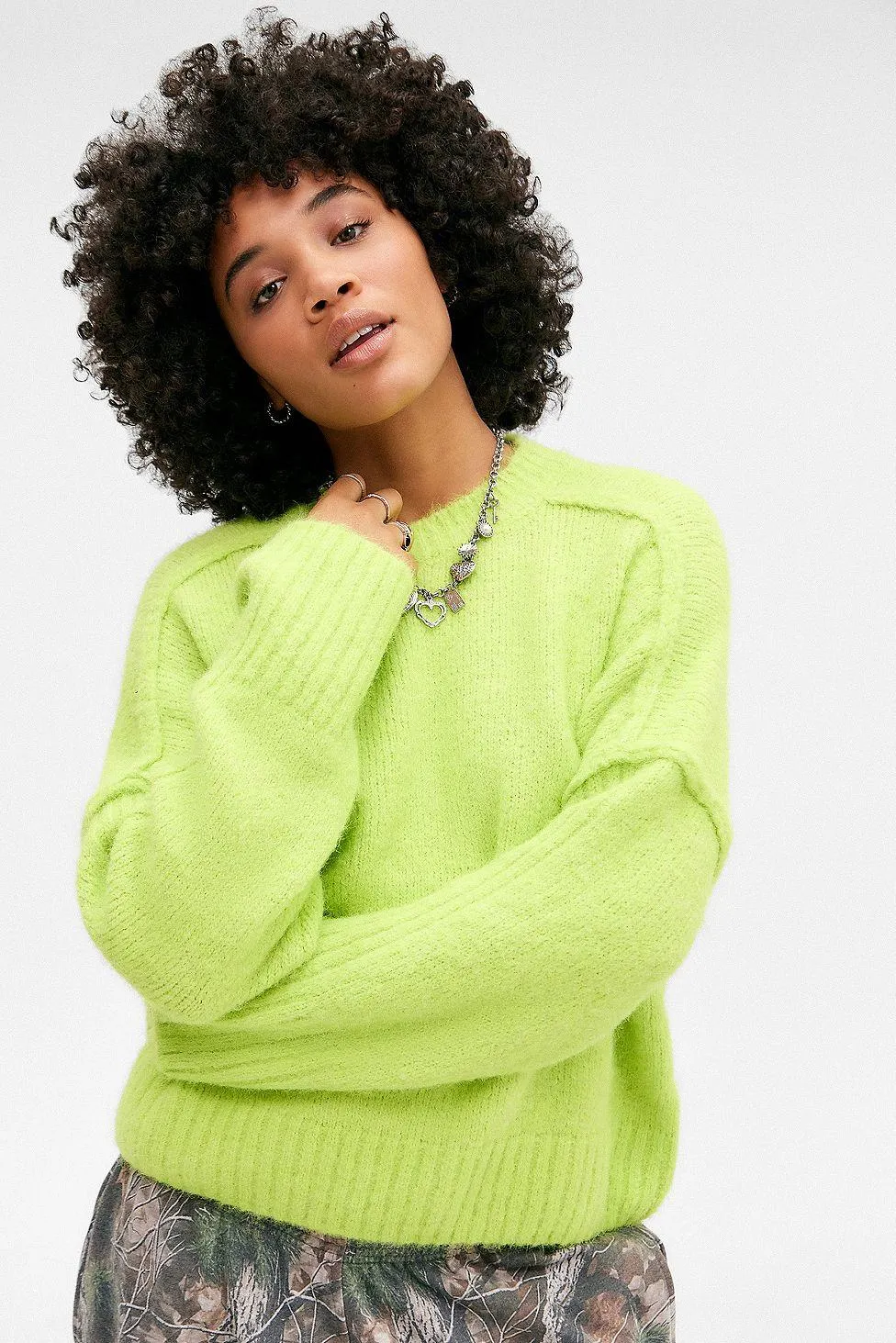 UO Oslo Lofty Knit Jumper