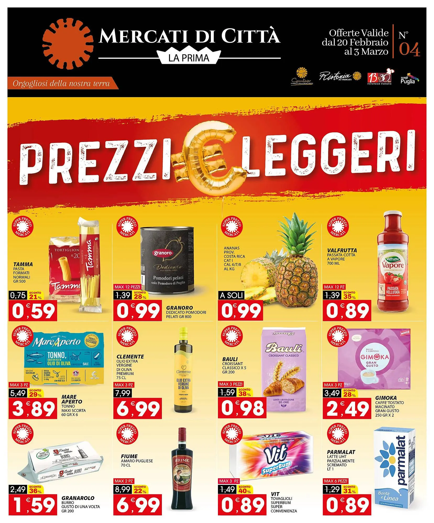 Volantino Mercati di Città La Prima da 20 febbraio a 3 marzo di 2024 - Pagina del volantino 