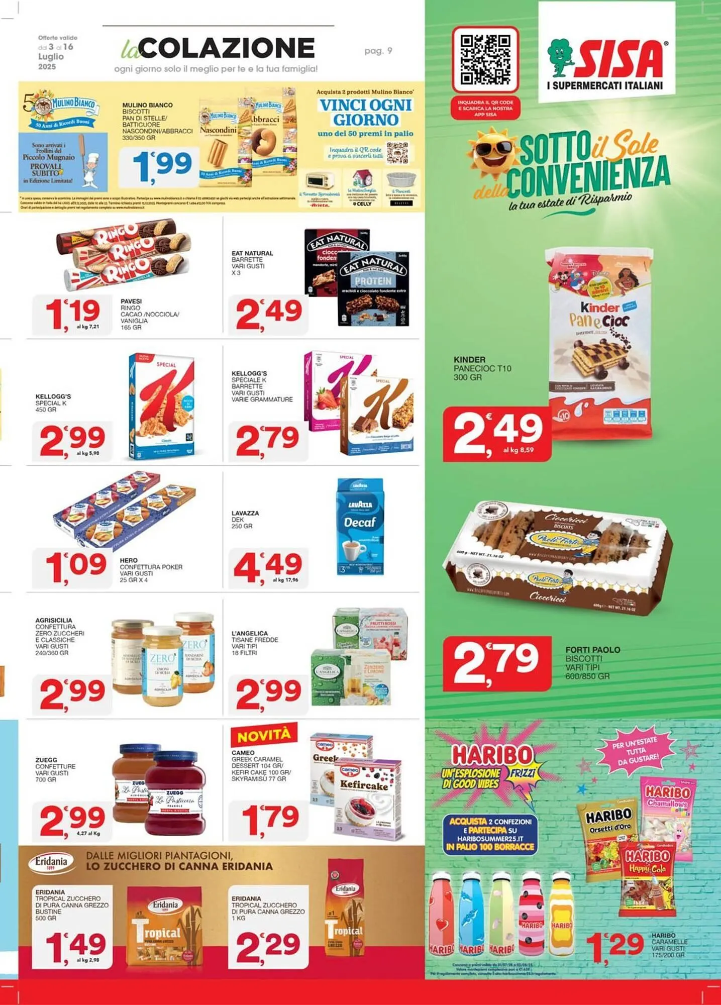 Volantino Sisa da 3 luglio a 16 luglio di 2025 - Pagina del volantino 9