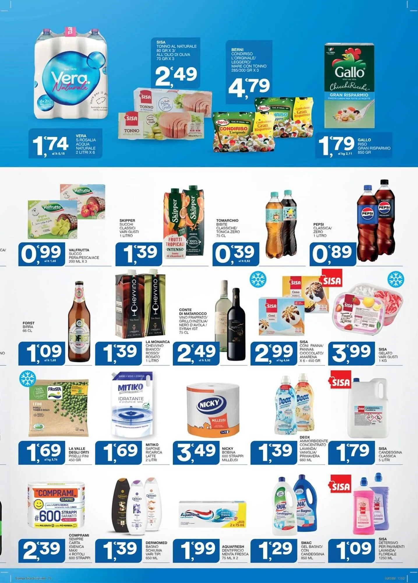 Volantino Sisa da 17 luglio a 30 luglio di 2025 - Pagina del volantino 15