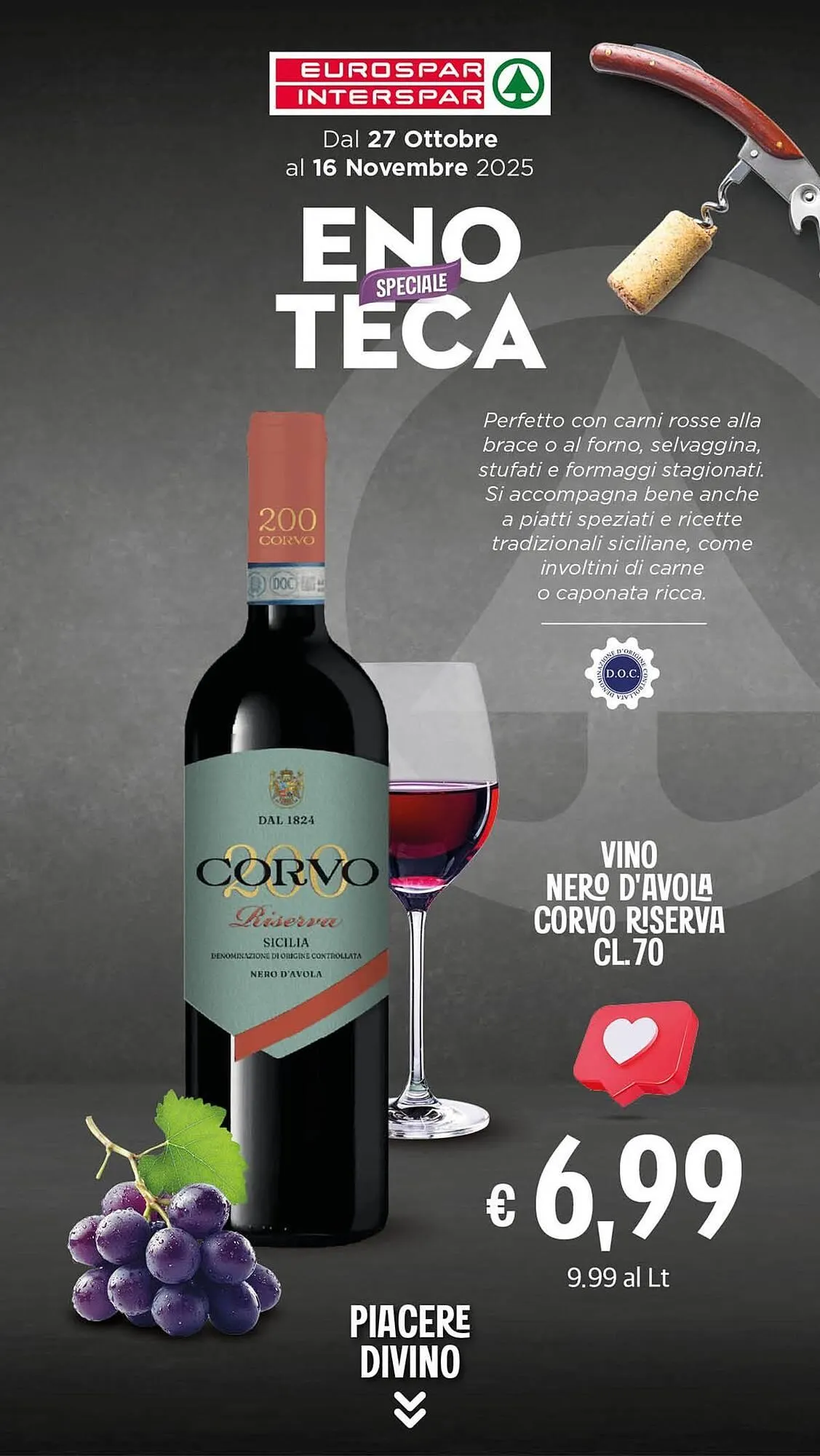 Volantino Eurospar da 27 ottobre a 16 novembre di 2025 - Pagina del volantino 20