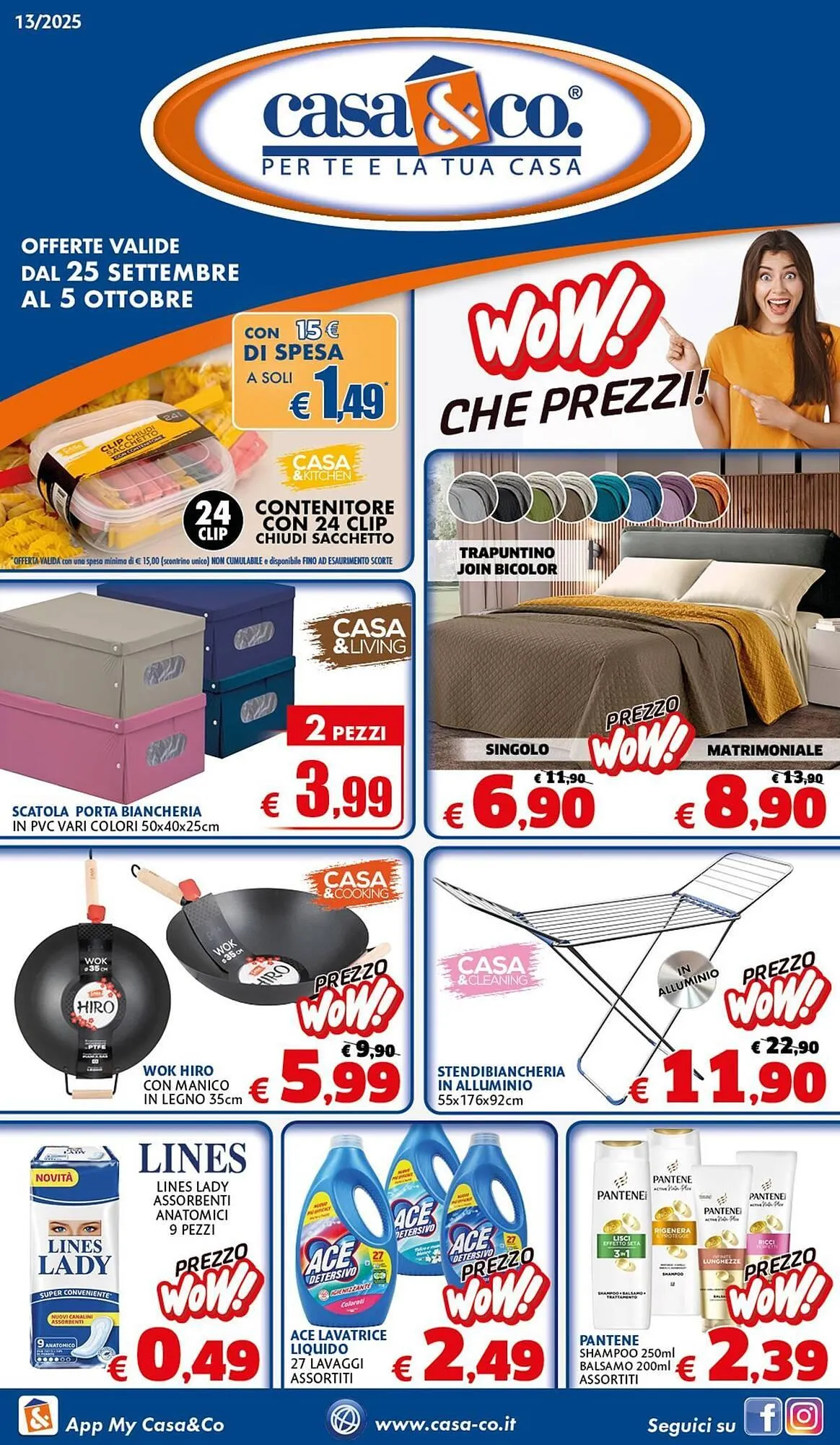 Volantino Casa & Co da 29 settembre a 5 ottobre di 2025 - Pagina del volantino 1
