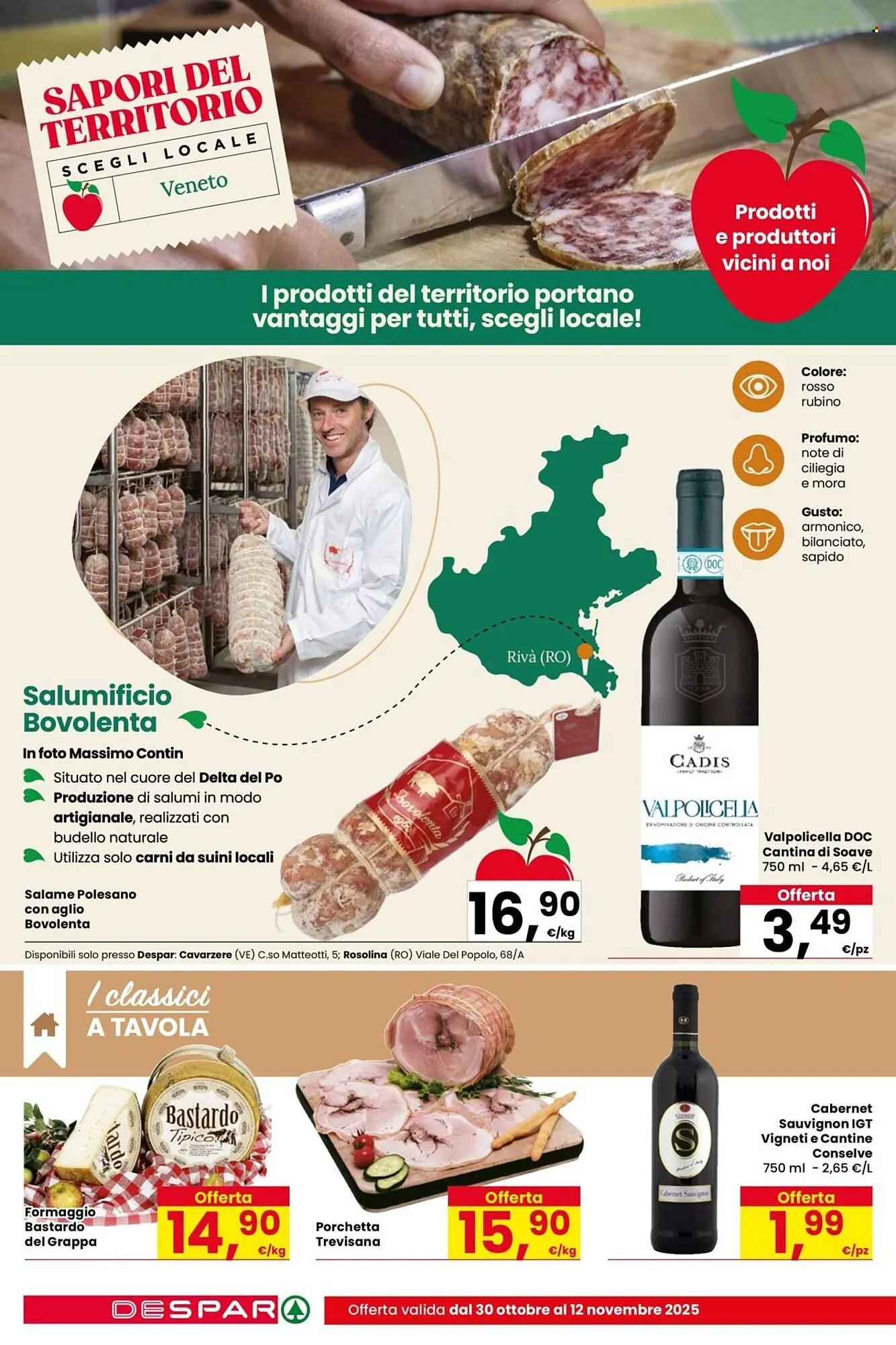 Volantino Despar da 30 ottobre a 12 novembre di 2025 - Pagina del volantino 12