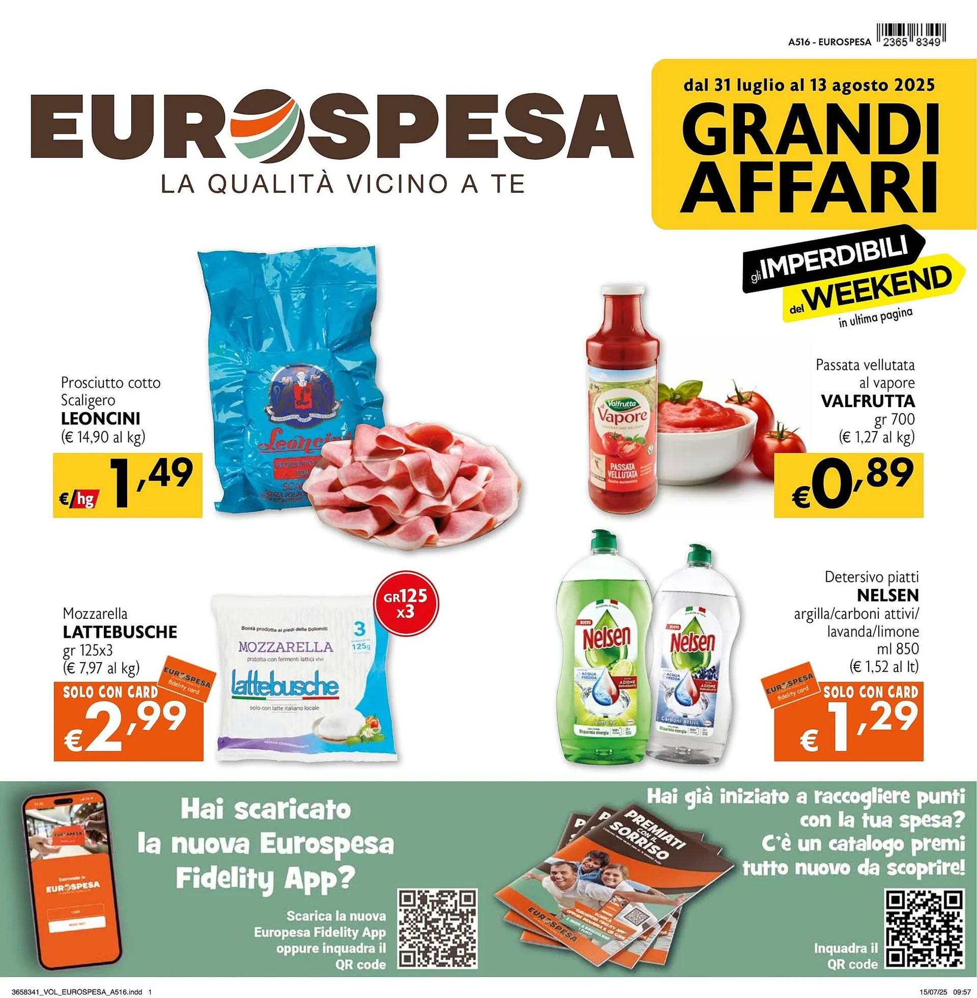 Volantino Eurospesa - 1