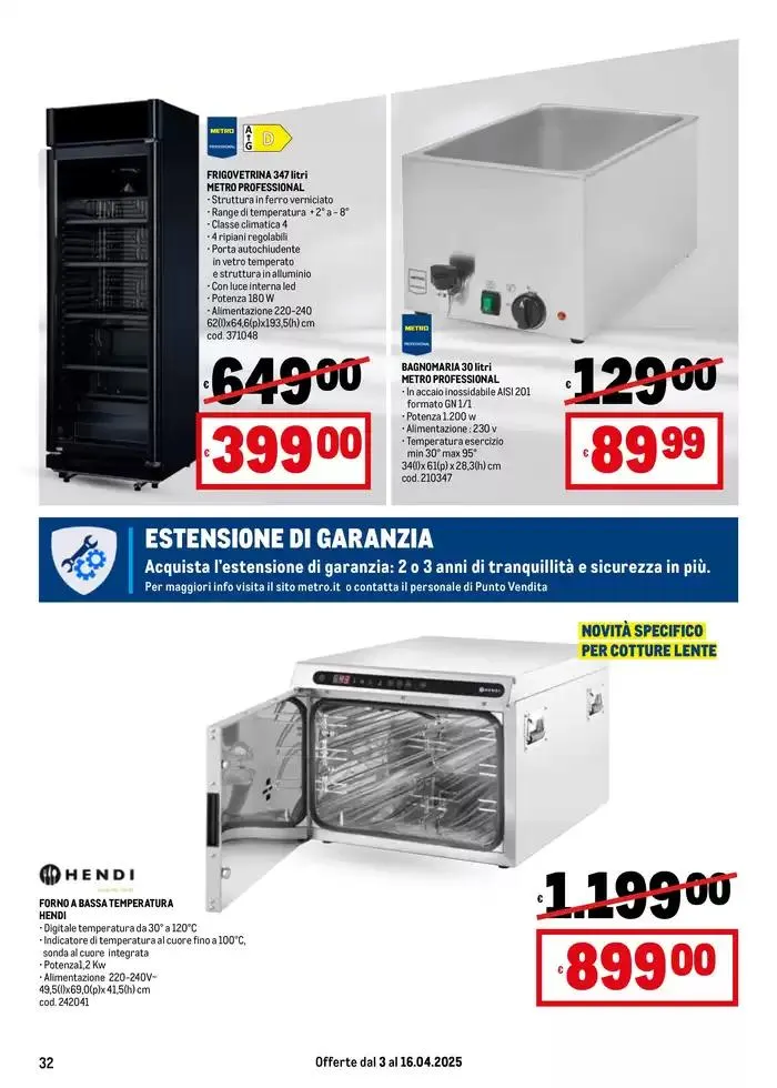 Offerte per te -Area 4 da 7 aprile a 16 aprile di 2025 - Pagina del volantino 32