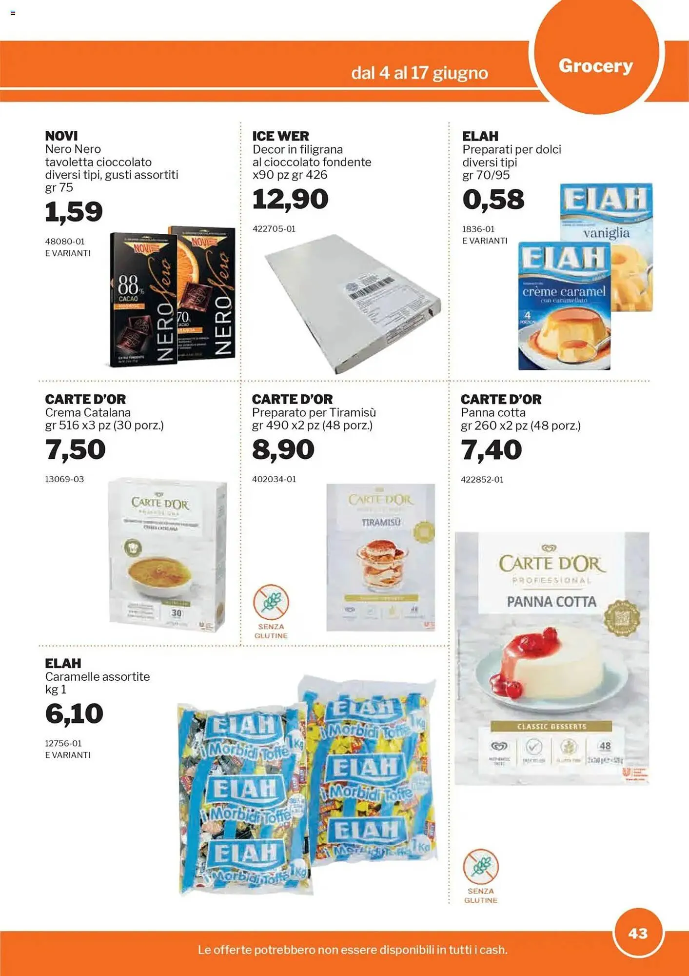 Volantino GrosMarket da 4 giugno a 17 giugno di 2025 - Pagina del volantino 43