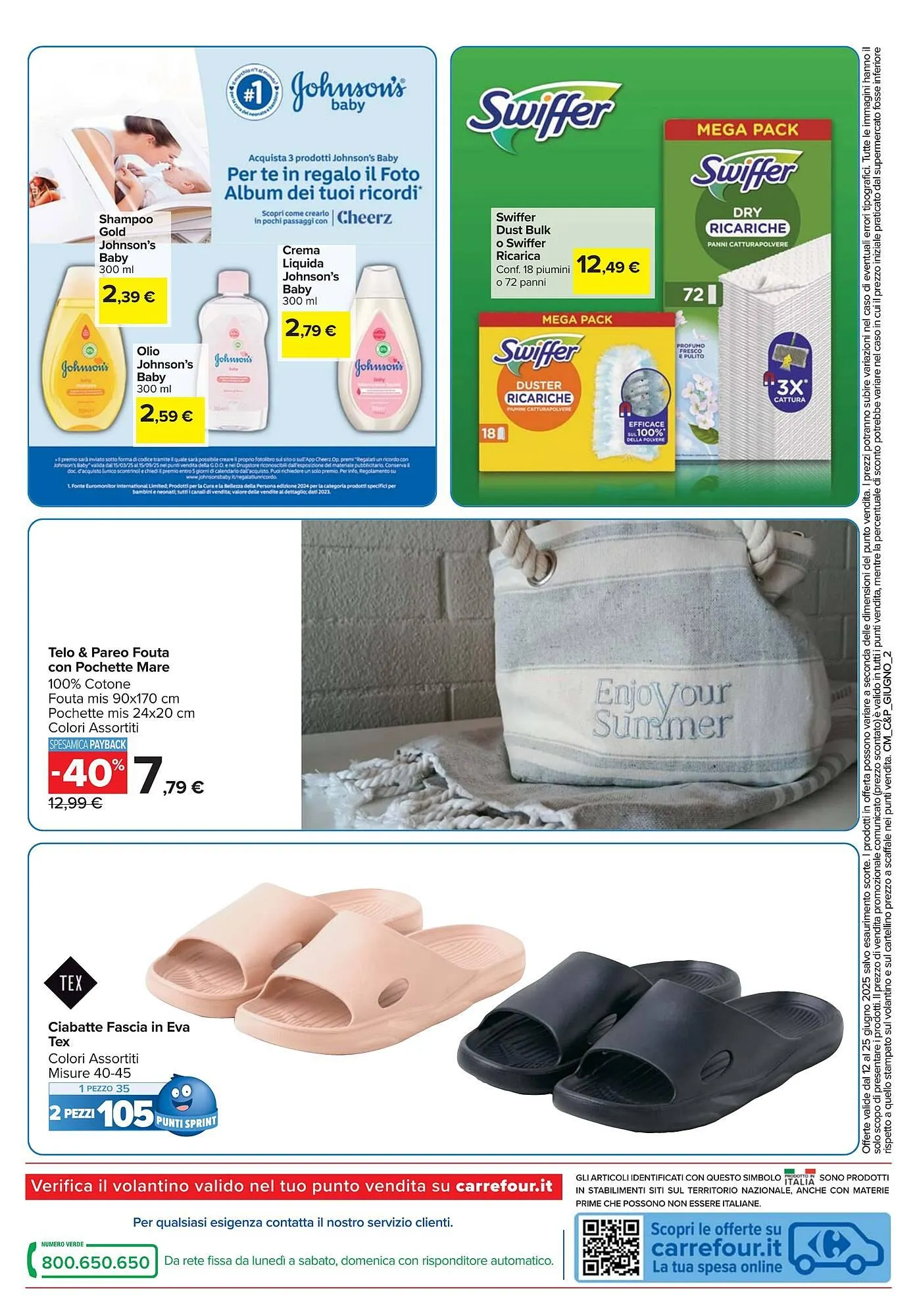 Volantino Carrefour Market da 12 giugno a 25 giugno di 2025 - Pagina del volantino 16