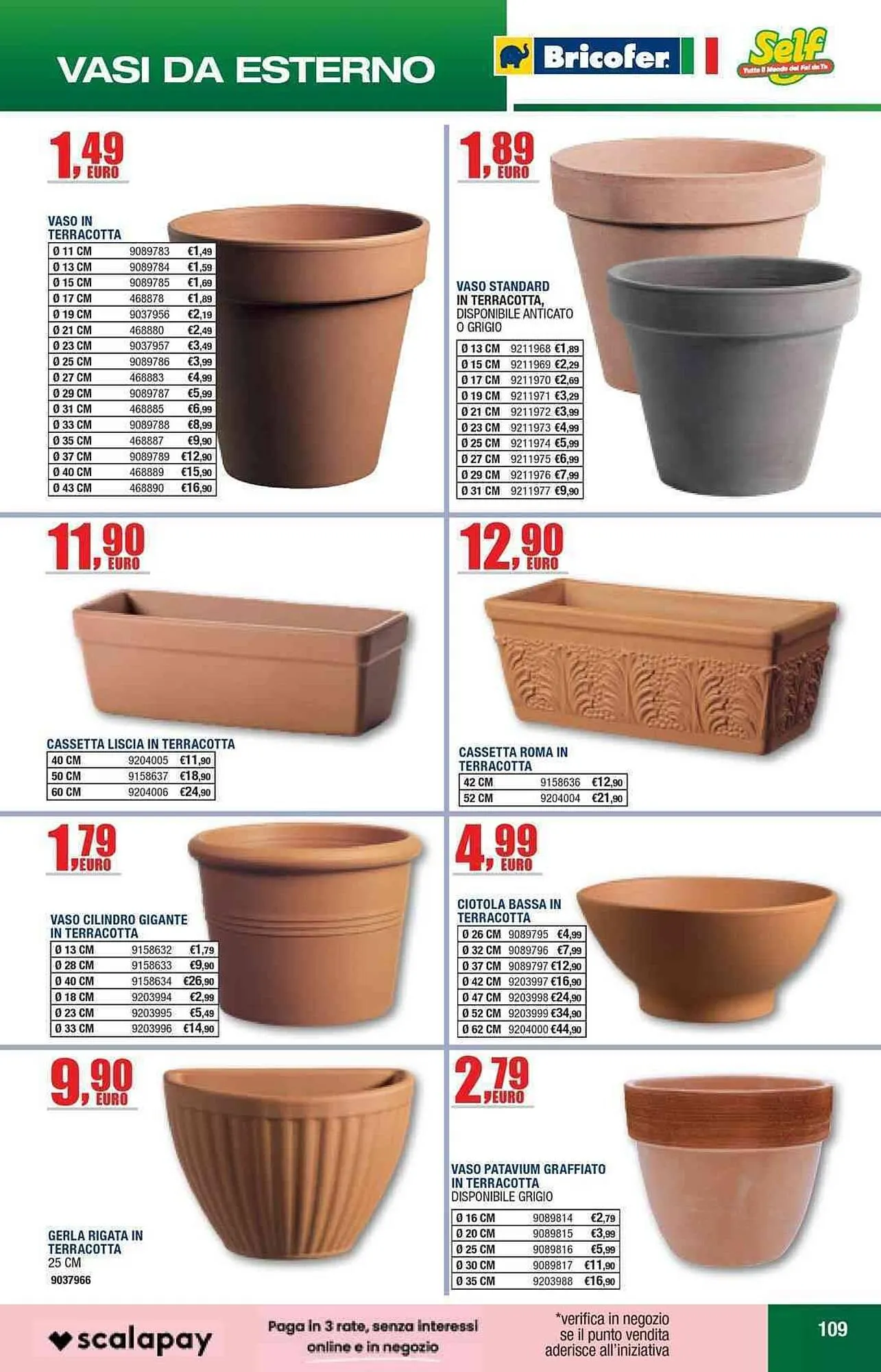 Volantino Self da 9 giugno a 31 agosto di 2025 - Pagina del volantino 109