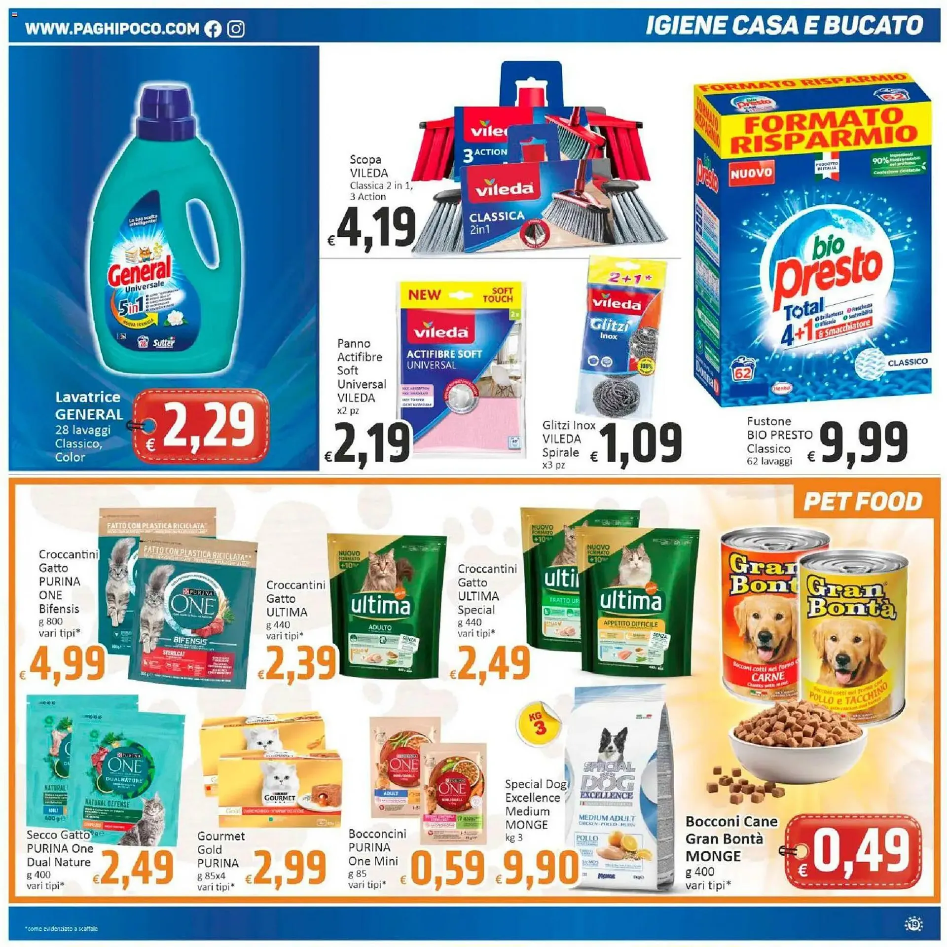 Volantino Paghi Poco da 19 febbraio a 1 marzo di 2026 - Pagina del volantino 19