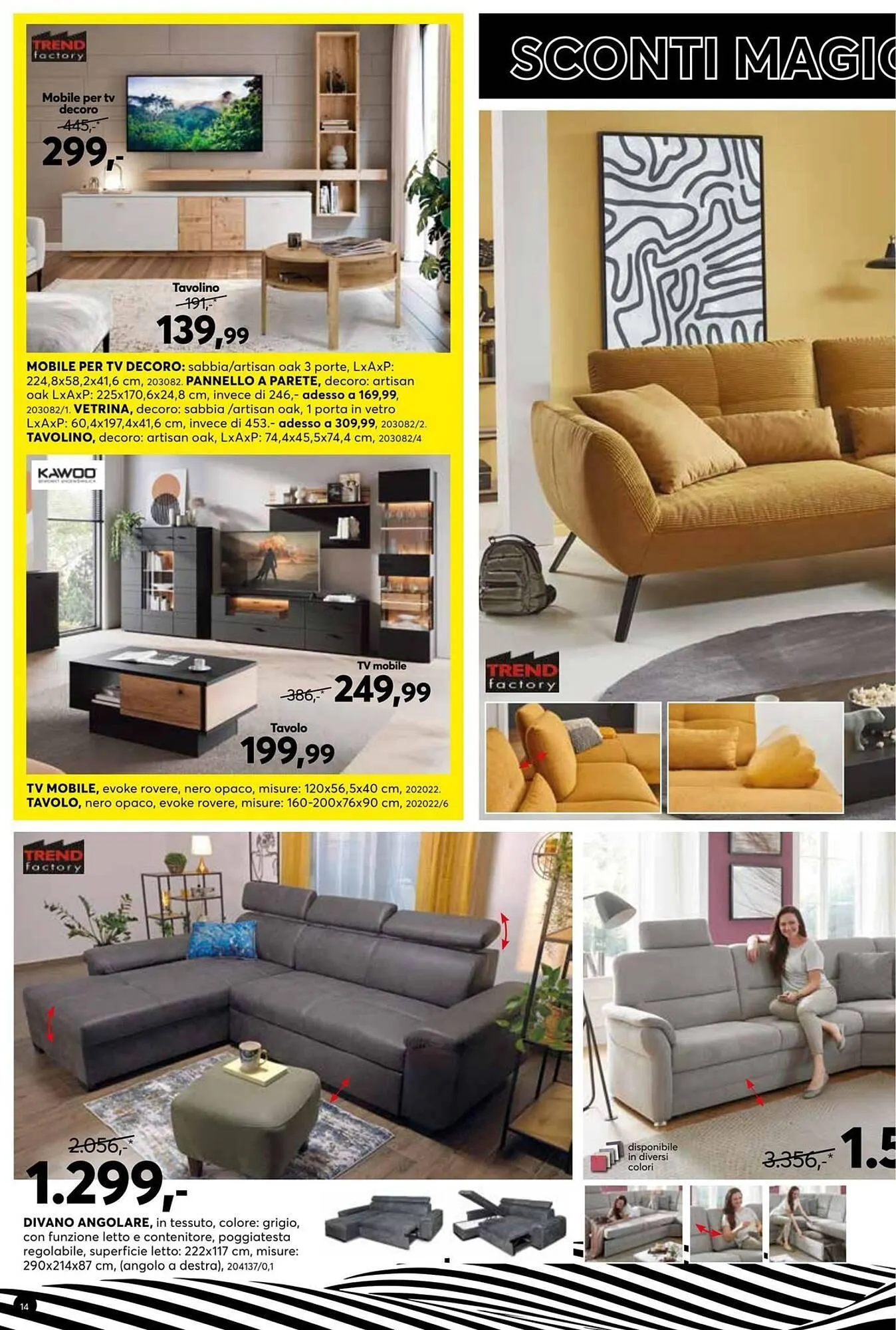 Volantino Dipo Arredamenti da 4 dicembre a 18 dicembre di 2025 - Pagina del volantino 14