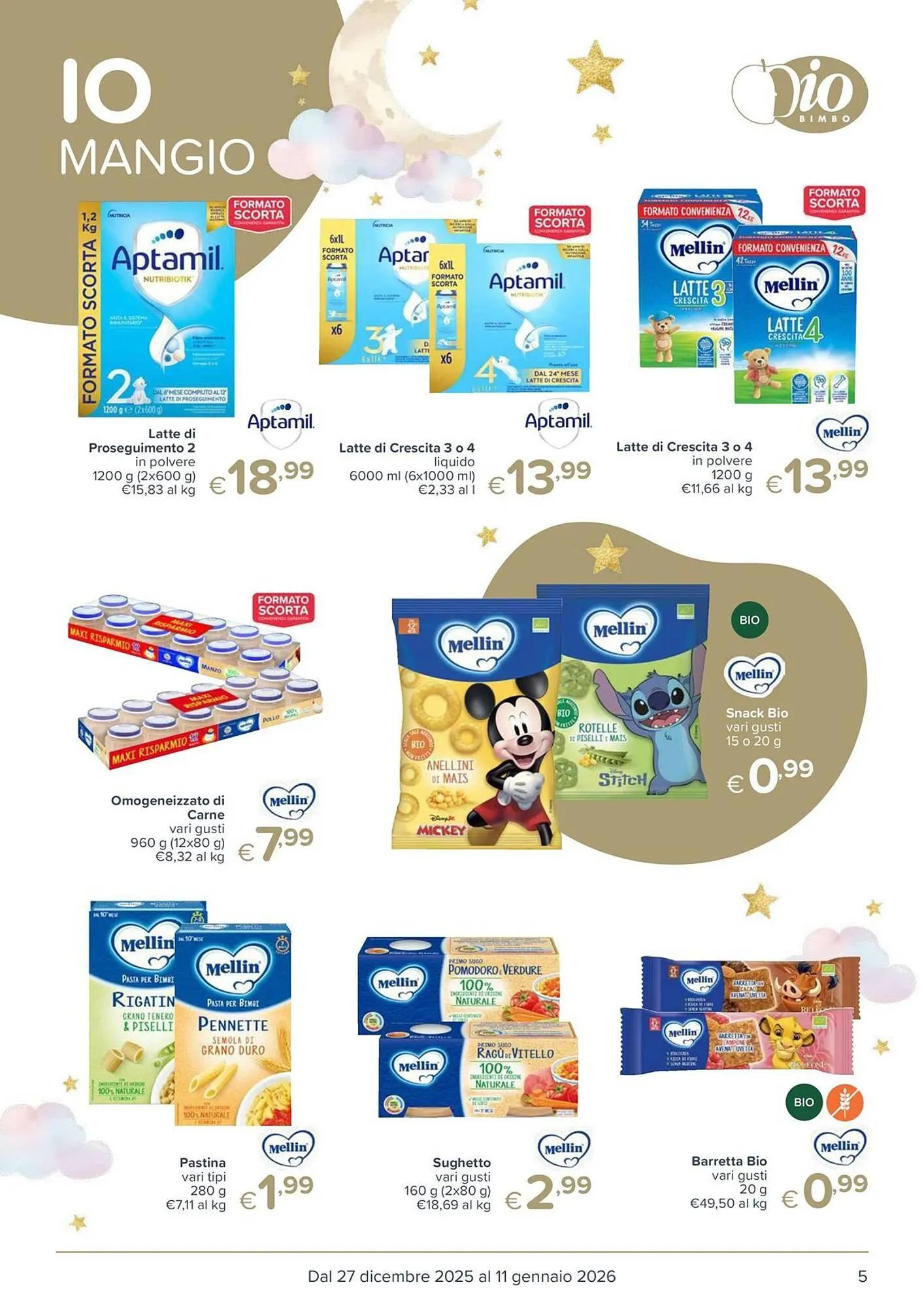 Volantino Io Bimbo da 27 dicembre a 11 gennaio di 2026 - Pagina del volantino 5