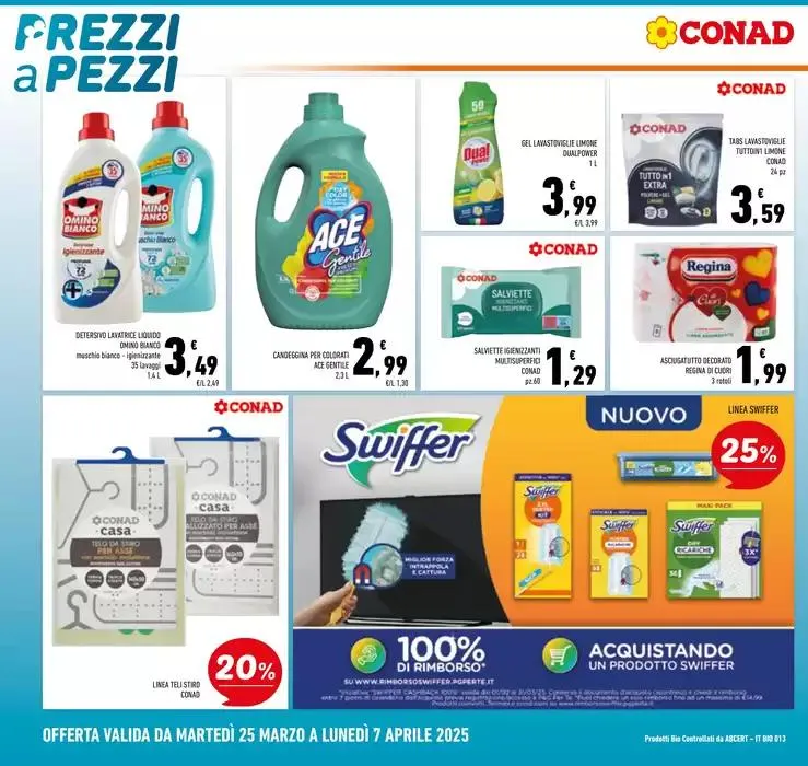 Prezzi a pezzi da 25 marzo a 7 aprile di 2025 - Pagina del volantino 22