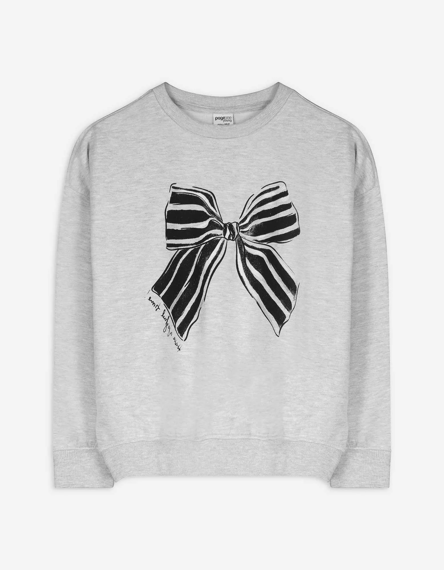 Felpa - Stampa - grigio chiaro