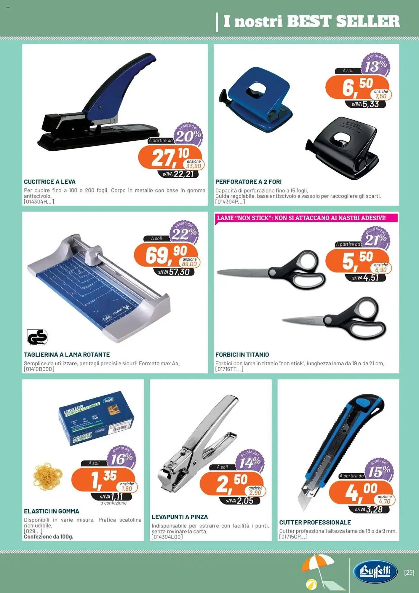 Volantino Buffetti da 1 maggio a 30 giugno di 2025 - Pagina del volantino 25