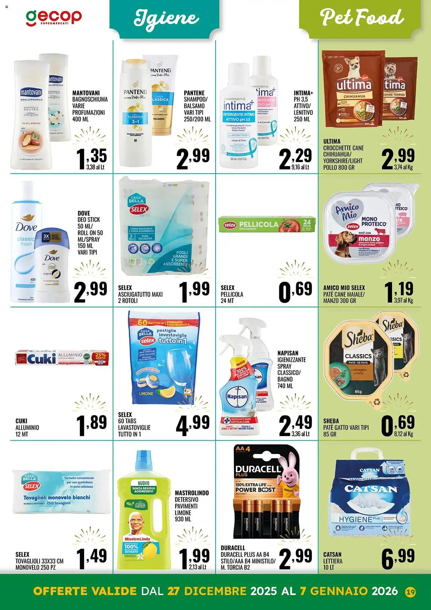 Volantino Gecop da 27 dicembre a 7 gennaio di 2026 - Pagina del volantino 19