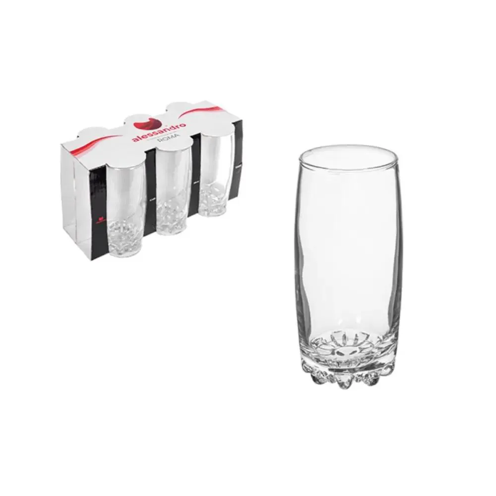 Set 6 bicchieri Roma per acqua - 280ml